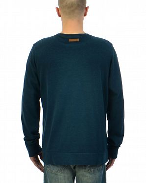 Толстовка легкая свитшот Naketano Ich hab Augenbart Dirty Dark Blue Толстовка легкая свитшот Naketano Ich hab Augenbart Dirty Dark Blue