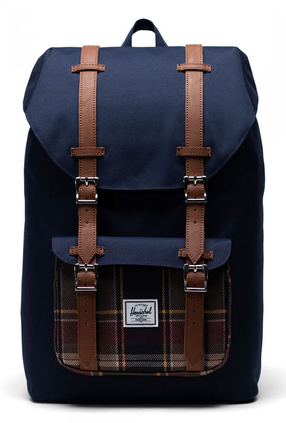 Рюкзак городской для ноутбука 13 дюймов Herschel L. America Mid Peacoat Peacoat Plaid отзывы