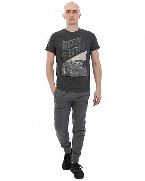 Футболка мужская Realm & Empire Great Britain 000035738 Dark Grey