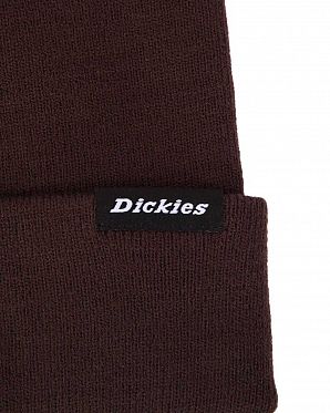 Шапки зимняя универсальная вязаная Dickies 1922 Alaska Dark Brown
