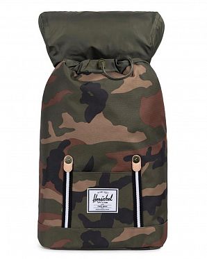 Рюкзак с отделением для 15 ноутбука Herschel Retreat W CAMO/B/W Рюкзак с отделением для 15 ноутбука Herschel Retreat W CAMO/B/W