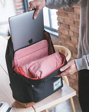 Рюкзак водоотталкивающий с отделом для 15 ноутбука Herschel Pop Quiz PEAC BACH Рюкзак водоотталкивающий с отделом для 15 ноутбука Herschel Pop Quiz PEAC BACH