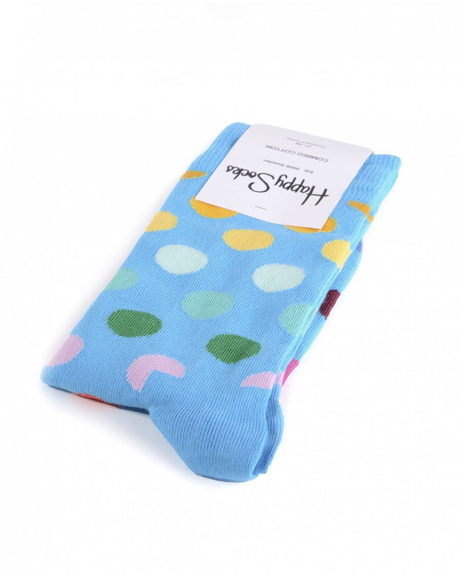 Носки мужские Happy Socks Combed Cotton Ball Turquoise отзывы Носки мужские Happy Socks Combed Cotton Ball Turquoise отзывы