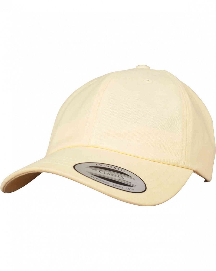 Бейсболка Urban Classic 6245 Peached Cotton Twill Dad Cap Yellow отзывы