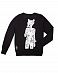 Толстовка свитшот Rum Knuckies Locals Only Black отзывы