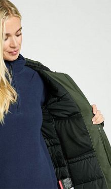 Парка женская Didriksons Antje Deep Green