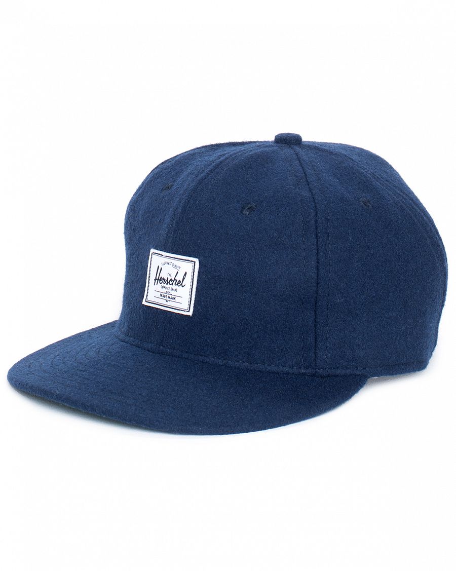 Бейсболка с прямым козырьком шерсть made in USA Herschel Rundle Navy отзывы Бейсболка с прямым козырьком шерсть made in USA Herschel Rundle Navy отзывы