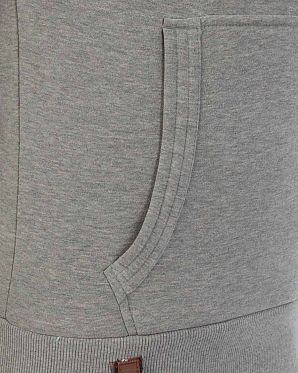 Толстовка мужская с капюшоном Naketano Suprame Gun Smoke Grey Толстовка мужская с капюшоном Naketano Suprame Gun Smoke Grey