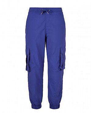Джоггеры женские карманами Urban Classics Bluepurple Джоггеры женские карманами Urban Classics Bluepurple