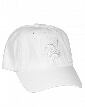 Бейсболка  '47 Brand Clean Up Cleveland Indians White