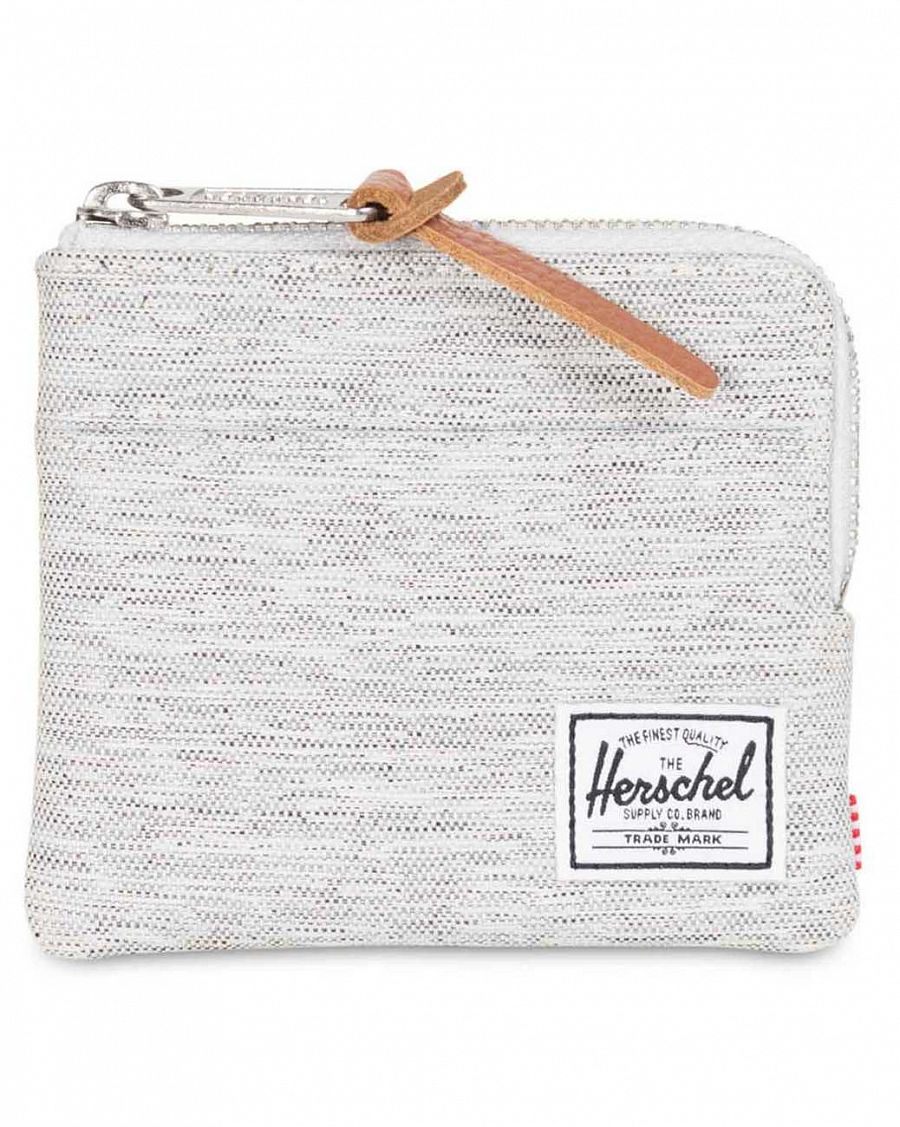 Кошелек на молнии и слотом для карт Herschel Johnny Light Grey отзывы