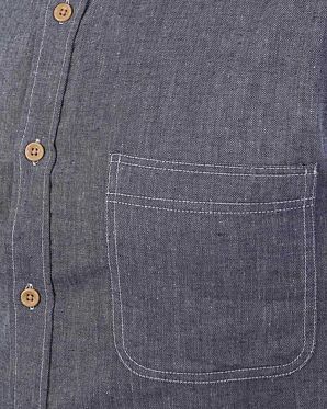 Рубашка мужская с длинным рукавом Publish Brand USA Viva Blue