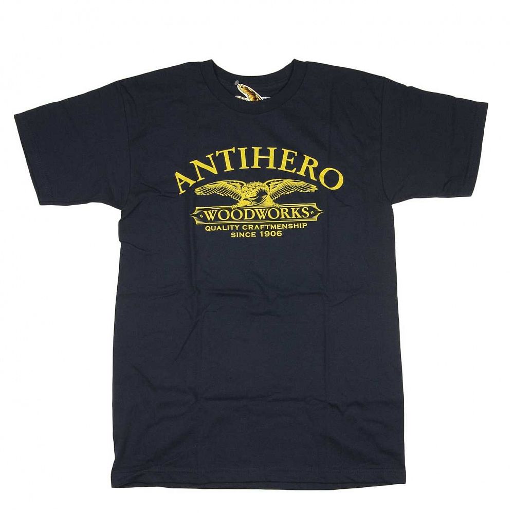 Футболка Anti-hero S/S Woodworks Navy отзывы
