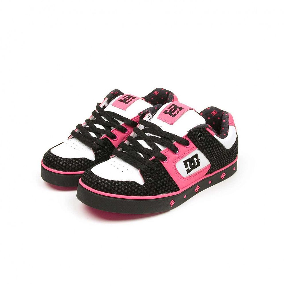 Кеды женские DC Shoes Pure SE Black Crazy Pink отзывы
