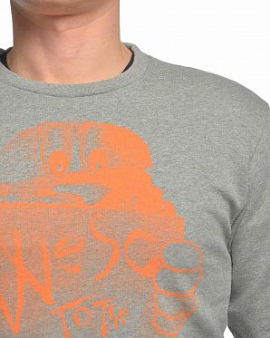 Толстовка мужская свитшот Wesc Birger Grey