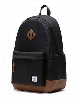 Рюкзак водоотталкивающий для 15 ноутбука Herschel Heritage ECO Black Tan Рюкзак водоотталкивающий для 15 ноутбука Herschel Heritage ECO Black Tan