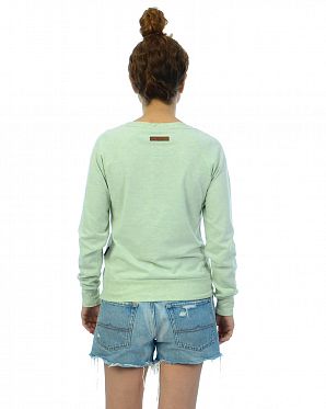 Толстовка женская свитшот легкий без флиса Naketano Krokettenhorst LSD Trip Melange