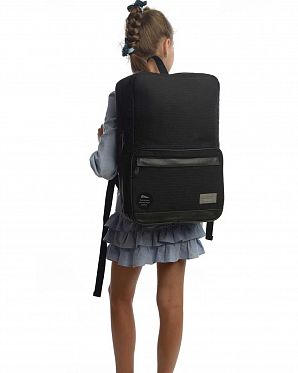 Рюкзак городской водоотталкивающий для ноутбука 15 HEX Cabana Black
