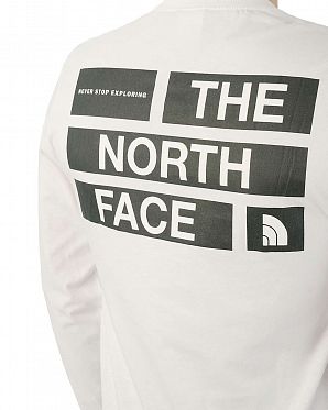 Футболка с длинным рукавом The North Face Newbox White Футболка с длинным рукавом The North Face Newbox White