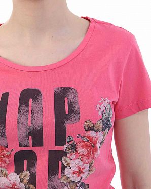 Футболка Napapijri женская Pink