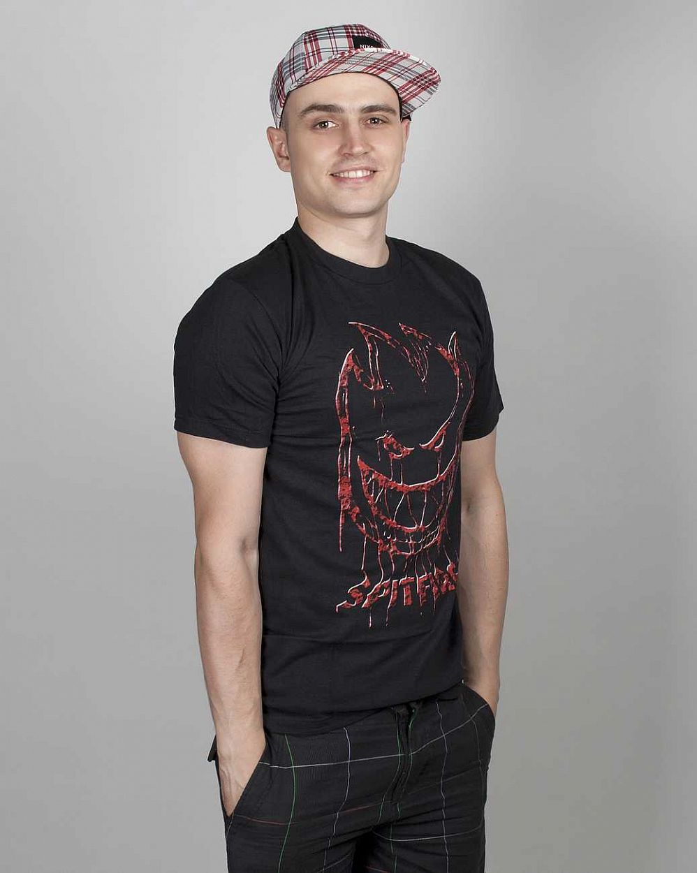 Футболка Spitfire S/S Spittin Blood Black/red отзывы