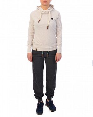 Лонгслив женский с капюшоном Naketano Mandy XI Oma Mel Лонгслив женский с капюшоном Naketano Mandy XI Oma Mel