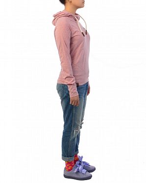 Лонгслив женский с капюшоном Naketano Mandy XI Schmutzmuschi Pink Лонгслив женский с капюшоном Naketano Mandy XI Schmutzmuschi Pink