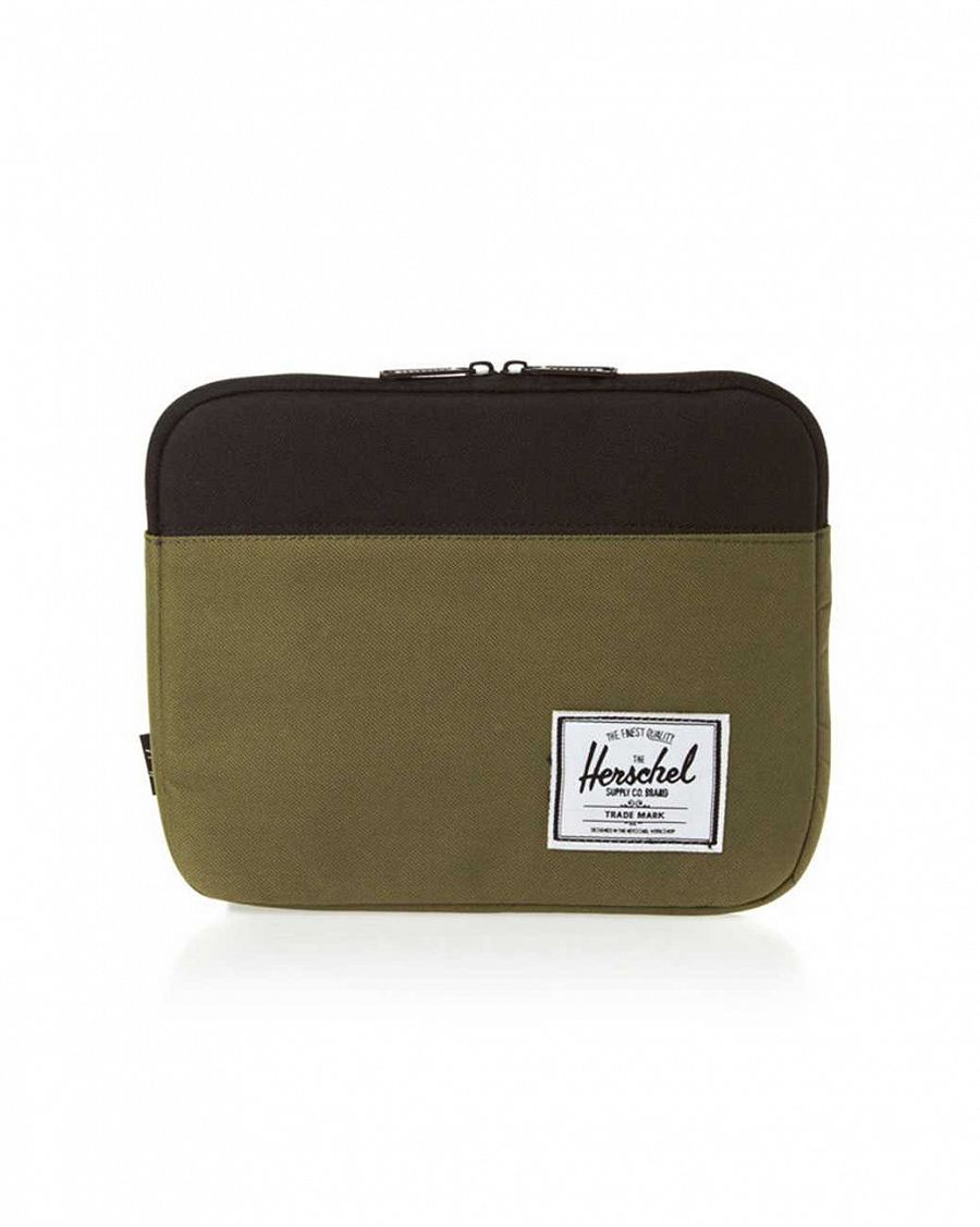 Чехол водоотталкивающий Herschel Anchor iPad Army Black отзывы