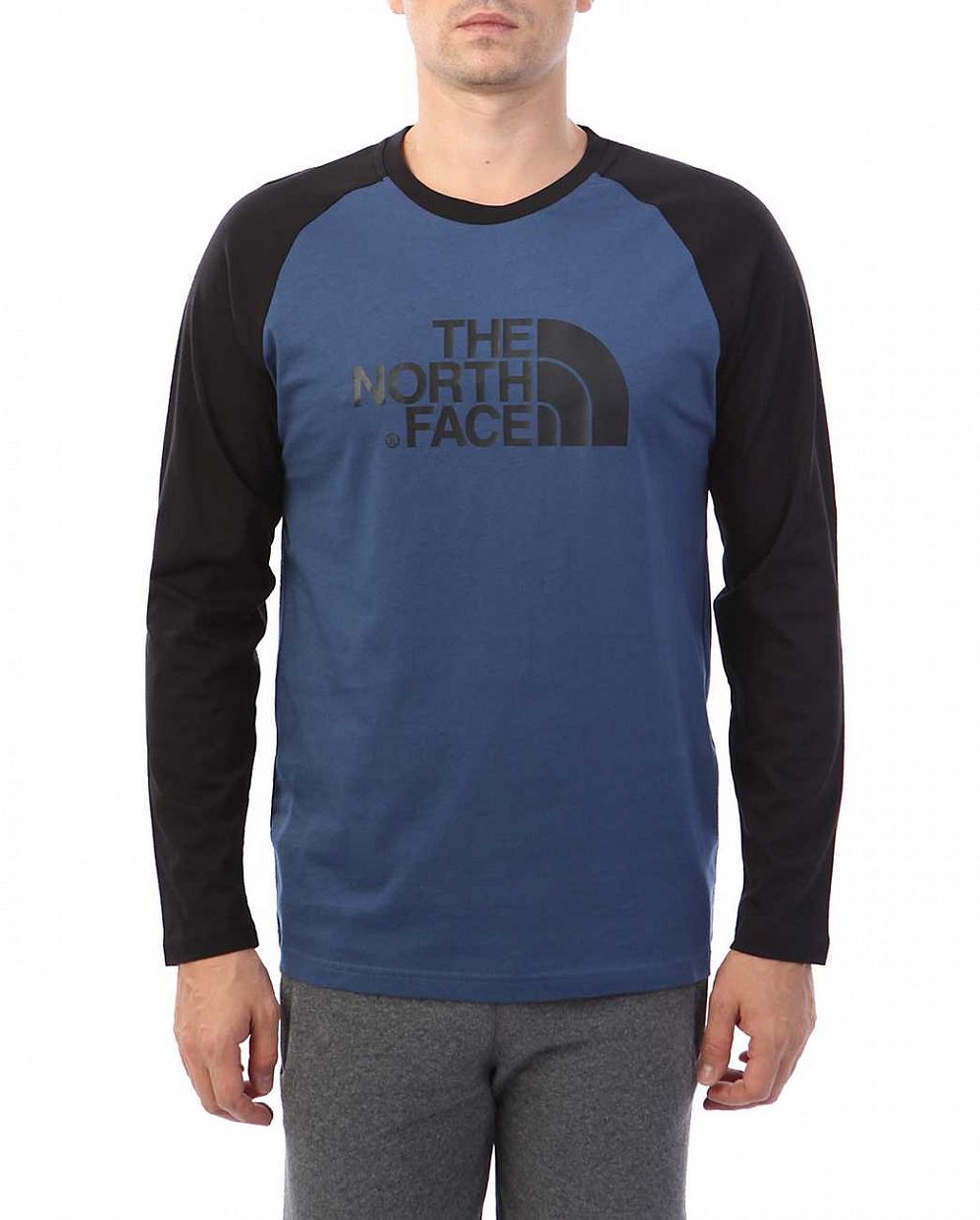 Футболка с длинным рукавом The North Face T-Shirt Black Navy отзывы