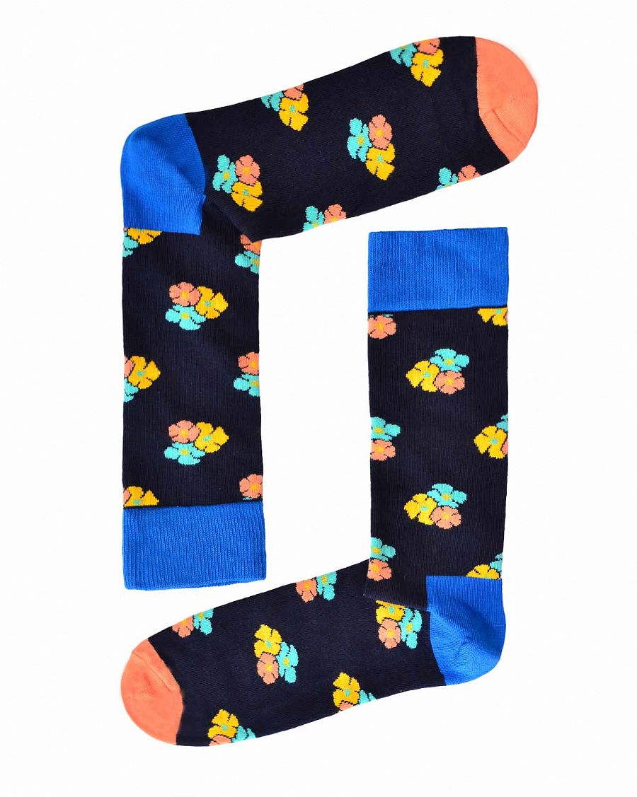 Носки Happy Socks Flower Black отзывы