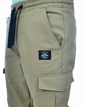 Джоггеры карго мужские летние Cool Penguin JMC 1713 Light Beige Джоггеры карго мужские летние Cool Penguin JMC 1713 Light Beige