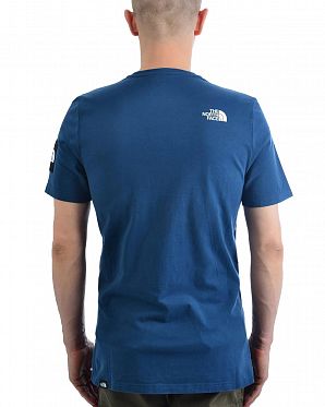 Футболка мужская The North Face Fine 2 Blue Teal Футболка мужская The North Face Fine 2 Blue Teal