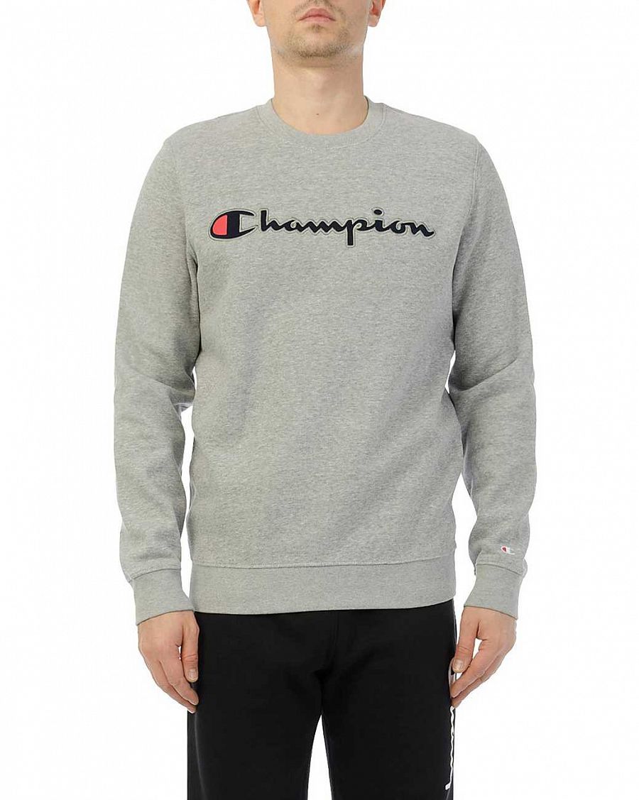 Толстовка свитшот Champion Authentic American EM006 Grey отзывы