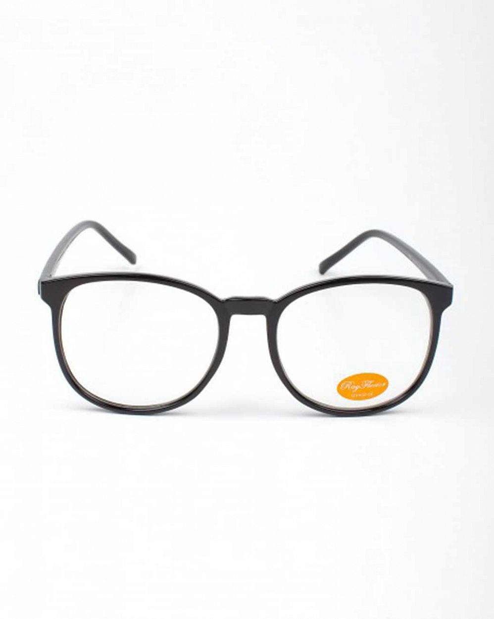 Очки Sunglasses Clear Lens Geek Roundish Vintage Black отзывы