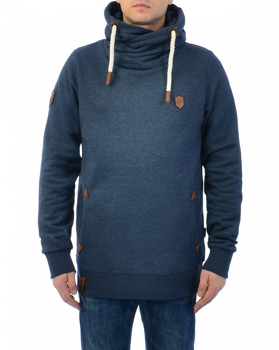 Толстовка мужская с капюшоном Naketano Schwanzus Longus Indigo Blue отзывы Толстовка мужская с капюшоном Naketano Schwanzus Longus Indigo Blue отзывы