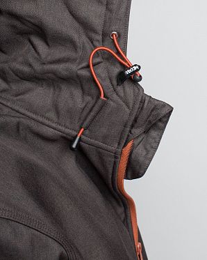 Ветровка водоотталкивающая на флисе Iriedaily Sober 2 Jacket Brown Ветровка водоотталкивающая на флисе Iriedaily Sober 2 Jacket Brown