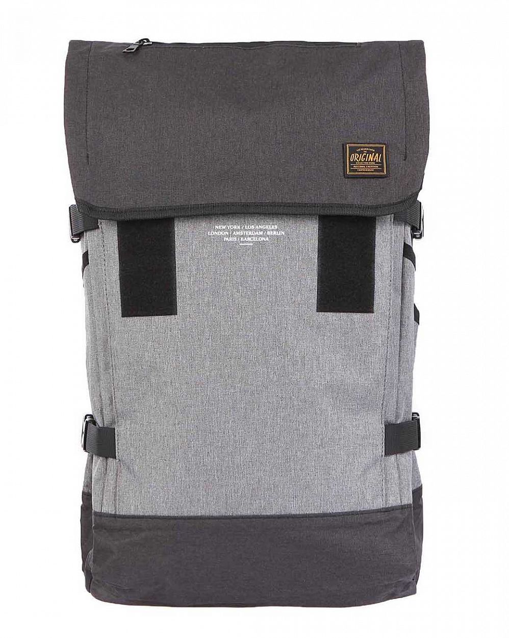 Рюкзак городской 15 ноутбук Abyssclothing Oxford World Tour Grey отзывы