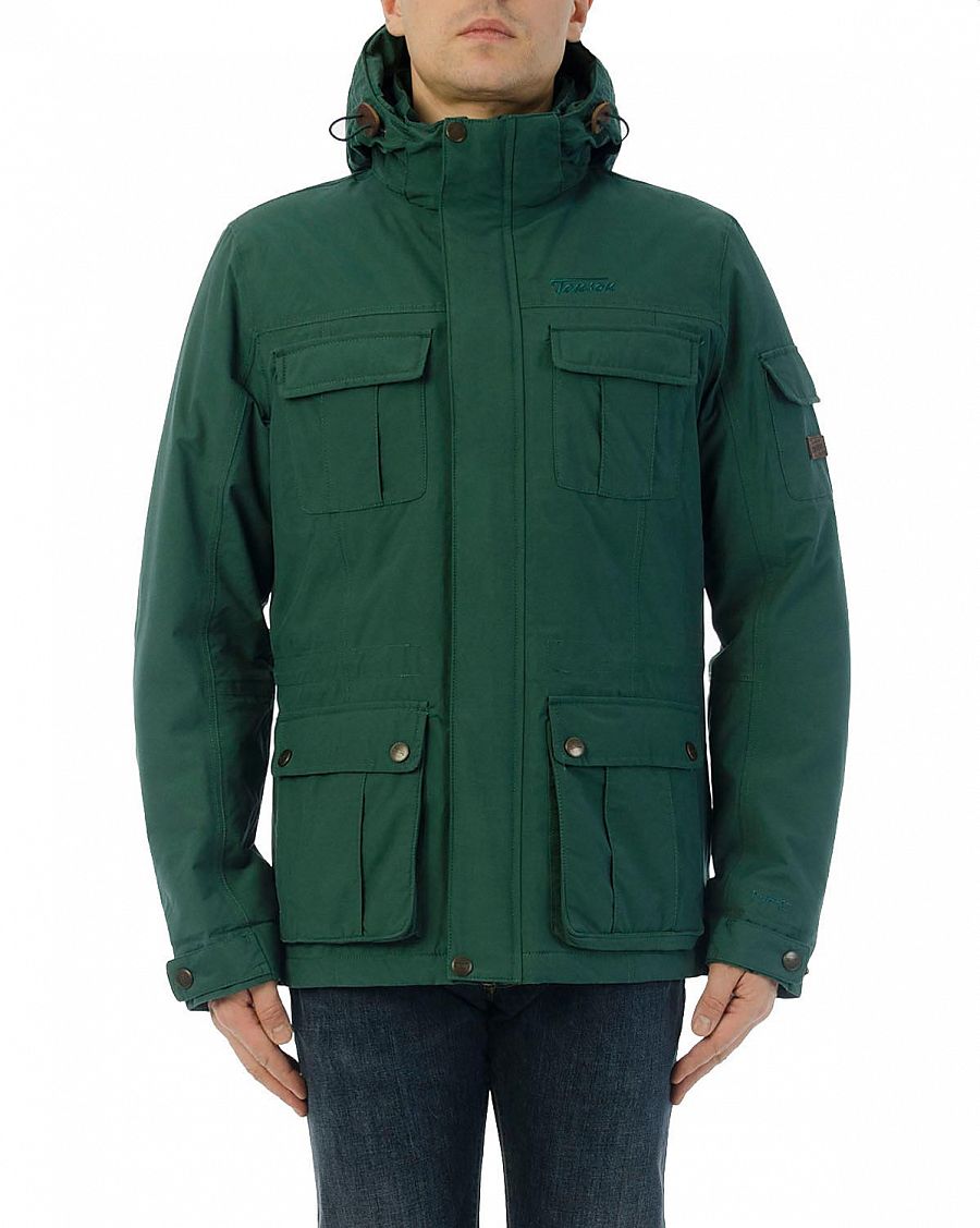 Куртка мужская водоотталкивающая демисезонная Tenson Dodger Green отзывы