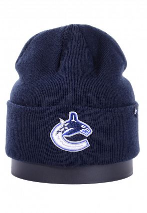 Шапка с подворотом '47 Brand NFL Vancouver Canucks Navy