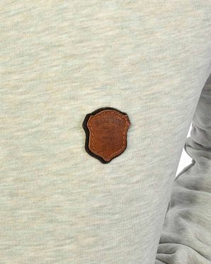 Толстовка женская с капюшоном Naketano Schickobello IV Stone Grey Melange