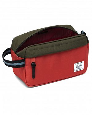 Пенал\дорожная сумочка Herschel Chapter Chili Black Ivy Green Пенал\дорожная сумочка Herschel Chapter Chili Black Ivy Green