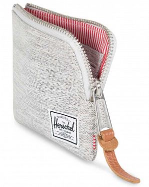 Кошелек на молнии и слотом для карт Herschel Johnny Light Grey Кошелек на молнии и слотом для карт Herschel Johnny Light Grey