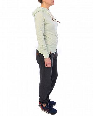 Лонгслив женский с капюшоном Naketano Mandy XI LSD Trip Mel Лонгслив женский с капюшоном Naketano Mandy XI LSD Trip Mel