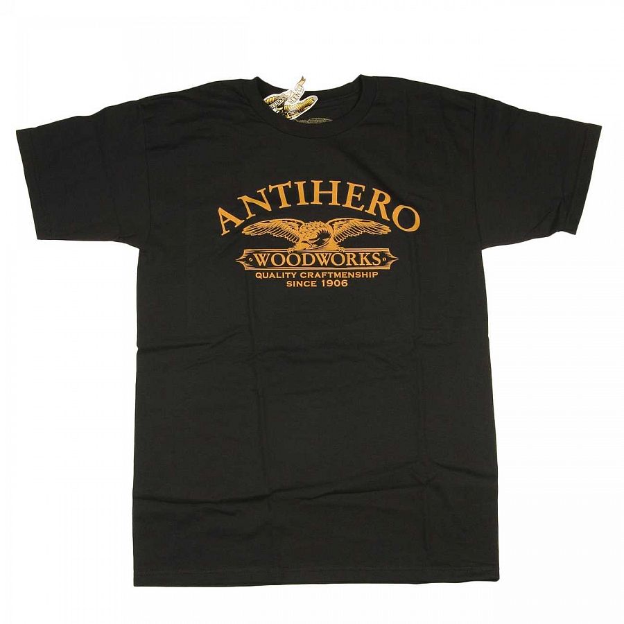 Футболка Anti-hero S/S Woodworks Black отзывы