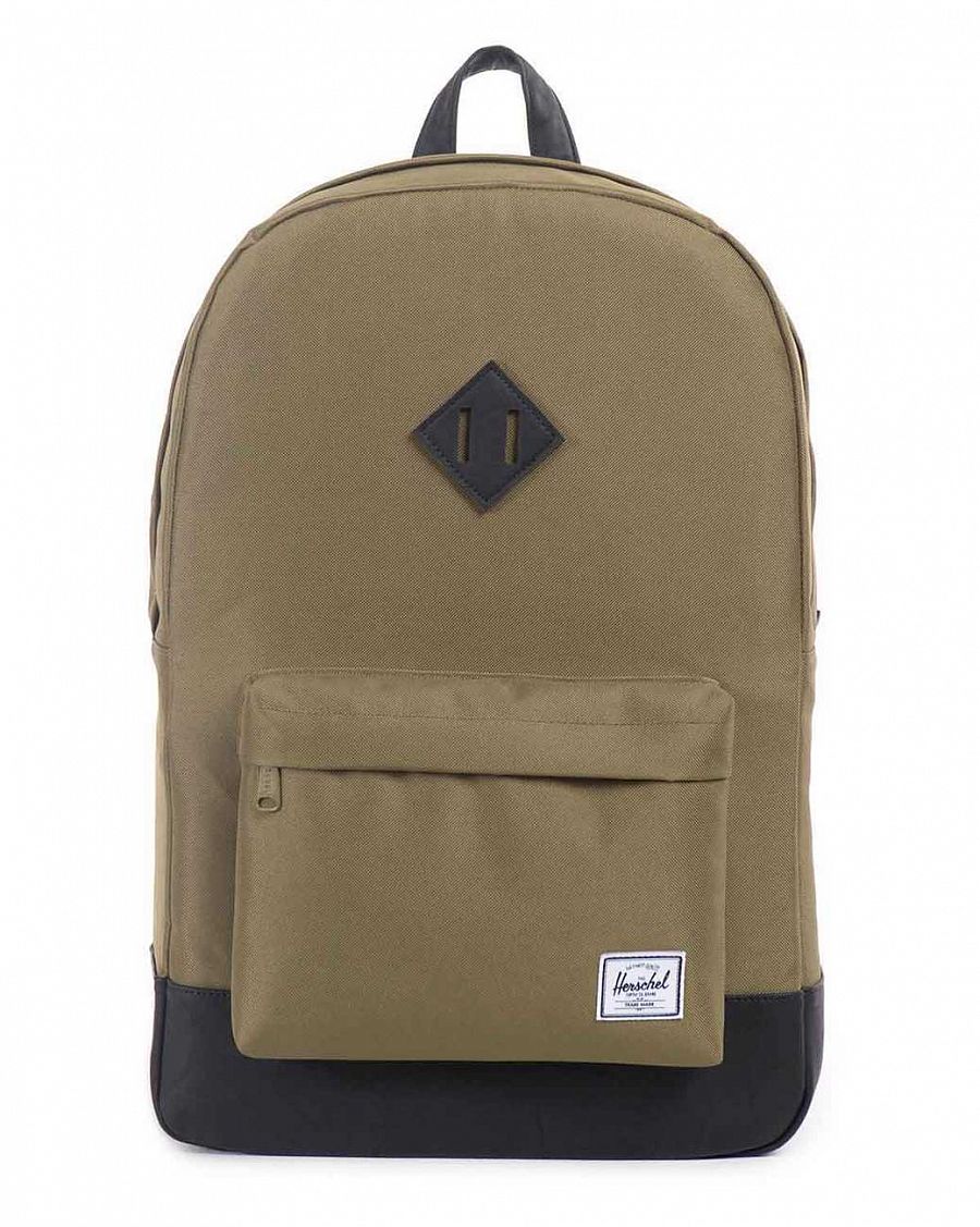 Рюкзак городской/школьный Herschel Heritage Army Black отзывы