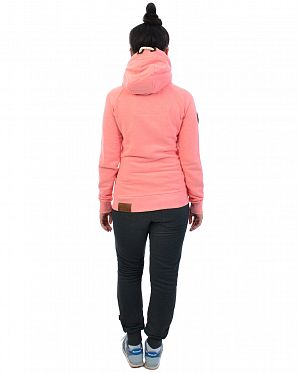 Толстовка женская с капюшоном Naketano Blonder Engel Muschi Melange