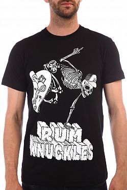 Футболка мужская Rum Knuckles Shredder Black Футболка мужская Rum Knuckles Shredder Black