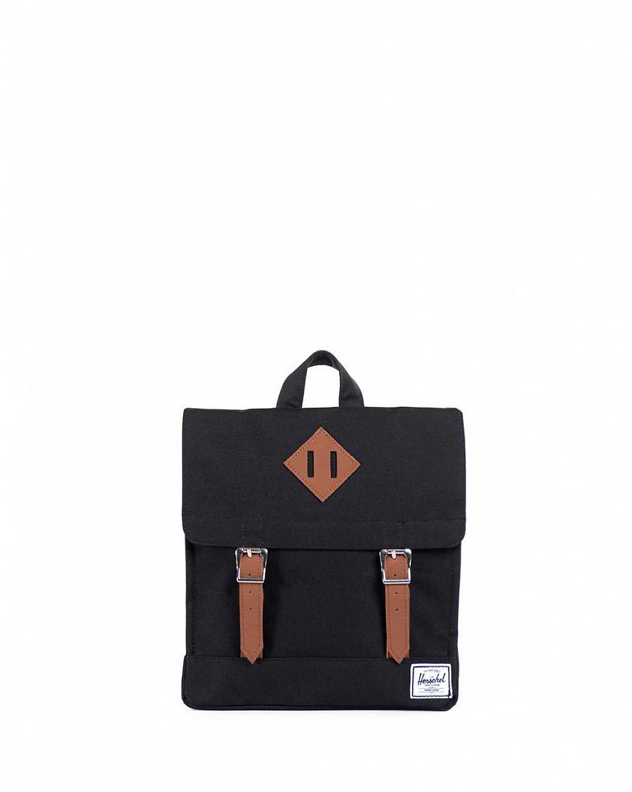 Рюкзак маленький Herschel Survey Kids Black отзывы