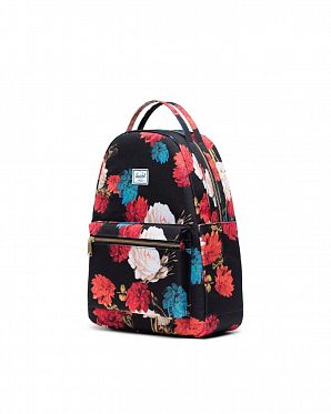 Рюкзак городской для 13 ноутбука Herschel Nova Mid-Volume Vintage Floral Black