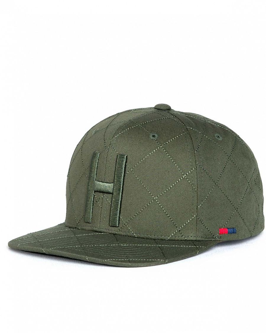 Бейсболка с прямым козырьком Herschel Supply Co Toby Army Quilted отзывы